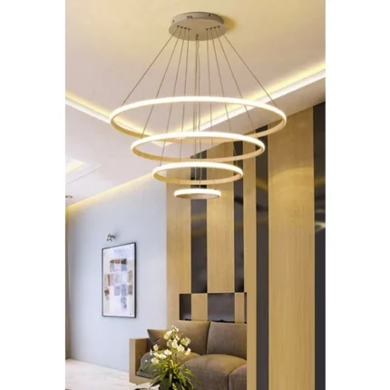 Modern Tasarım eskitme gold 2li 3lü 4lü LED Avize